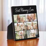 Plaque Photo Best Mommy Ever Mother's Day 6 Photo Collage<br><div class="desc">Honor the most important woman in your life with this Best Mommy Ever Mothers Day photo collage plaque. Designed with six customizable photo slots, it is the perfect way to showcase your favorite memories and celebrate everything she does. Whether it is for Mothers Day, her birthday, or a heartfelt surprise,...</div>