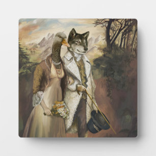 Plaque Photo Bêtes nobles - Loup dans les vêtements de mouton