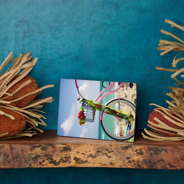 Plaque Photo Bicycle | Miami, Floride (Côté)