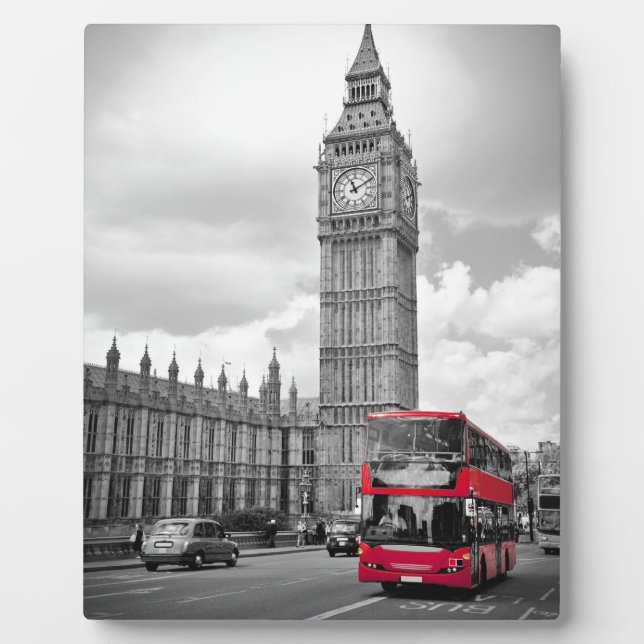 Plaque Photo Big Ben London (Devant)