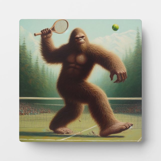 Plaque Photo Bigfoot Tennis (Devant)
