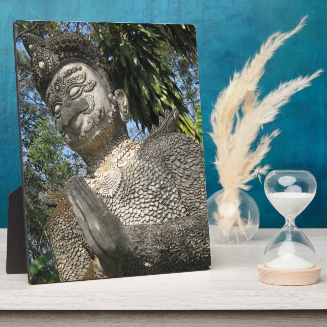 Plaque Photo Birdman Wai ... Nong Khai, Isaan, Thaïlande (Côté)