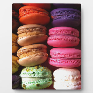 Plaque Photo biscuits macaron