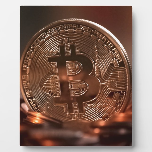 Plaque Photo Bitcoin (Devant)