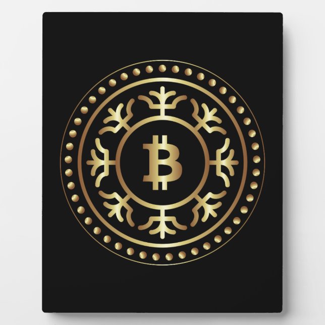 Plaque Photo Bitcoin 2 (Devant)