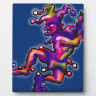Plaque Photo Bleu Jester Saphire