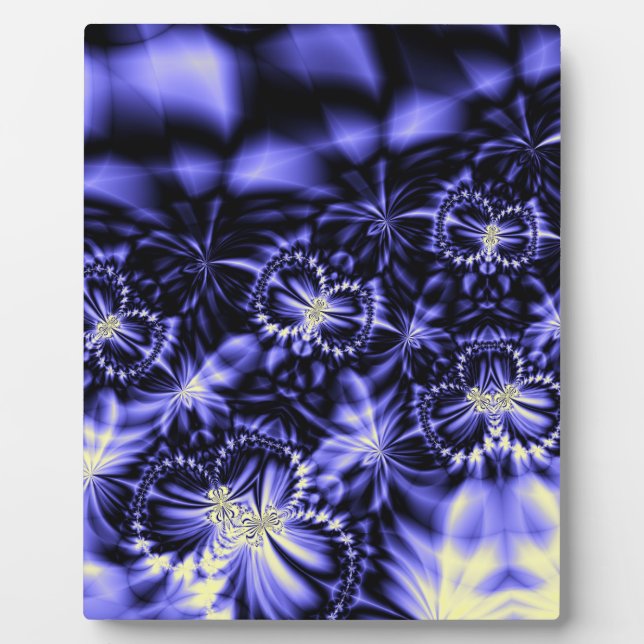Plaque Photo Blue Butterflies (Devant)