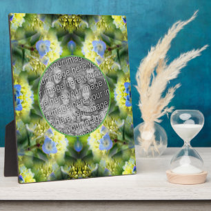 Plaque Photo Blue Hydrangea Flower Créez votre propre photo