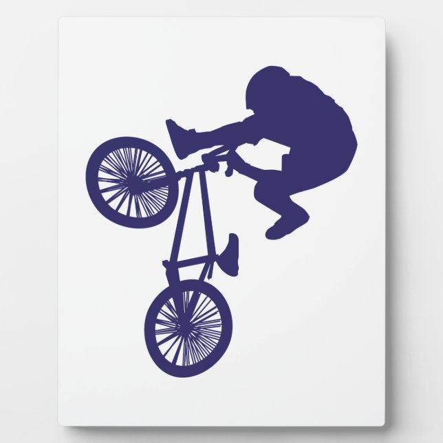 Plaque Photo BMX Biker (Devant)