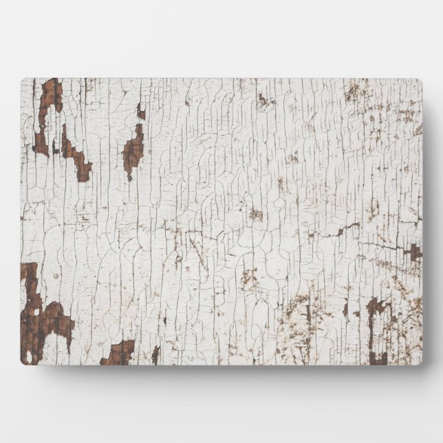 Plaque Photo Bois blanc de Vintage (Devant)