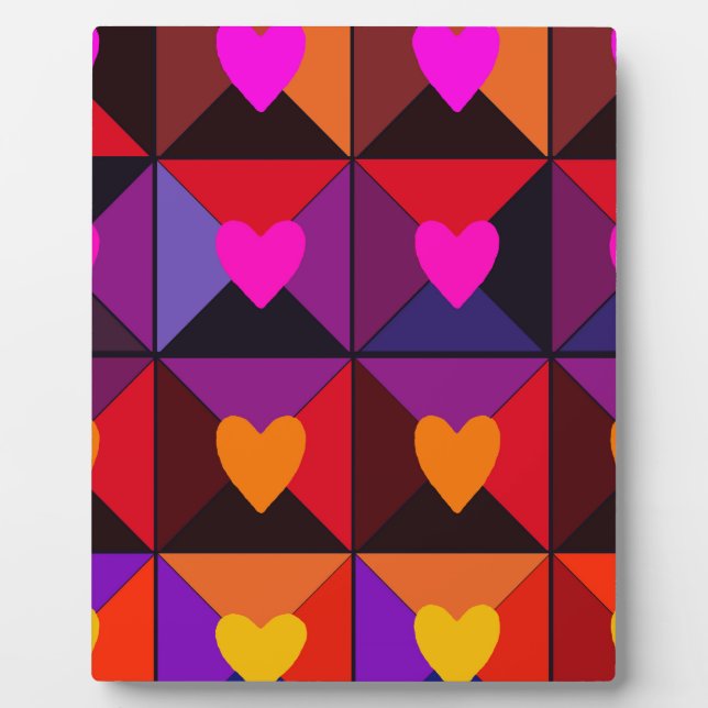 Plaque Photo Boîte de Saint-Valentin (Devant)