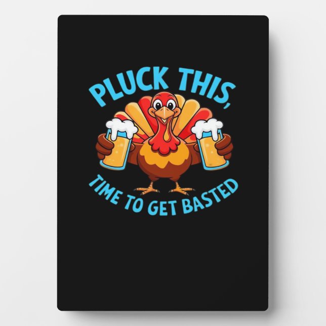 Plaque Photo Bon Temps Joyeux Thamksgiving classique T-shirt (Devant)