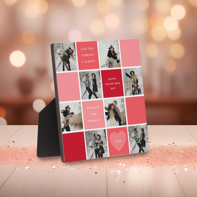 Plaque Photo Bonne Valentines Jour 8 Grille photo (Créateur téléchargé)