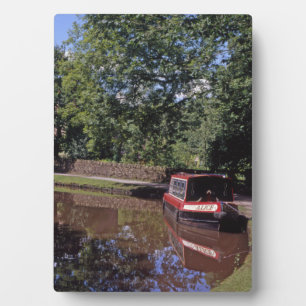 Plaque Photo Bonnet étroit Peak Forest Canal Marple