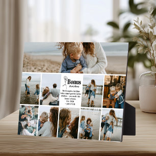 Plaque Photo Bonus Maman Je t'aime pour toujours