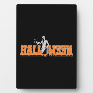 Plaque Photo boos halloween