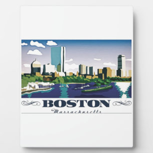 Plaque Photo Boston, Massachusetts