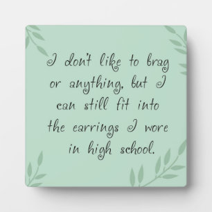 Plaque Photo Boucles d'oreilles