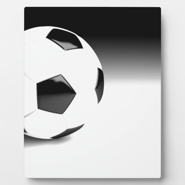 Plaque Photo Boule de football (Devant)