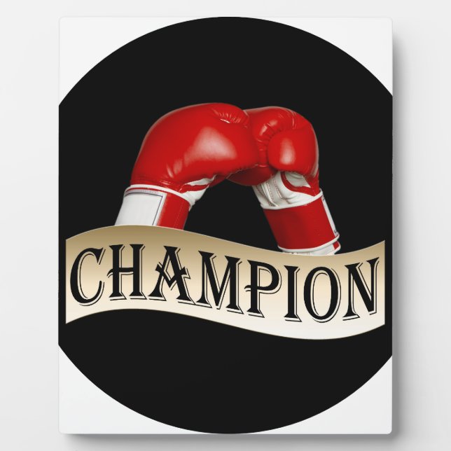 PLAQUE PHOTO BOXING (Devant)