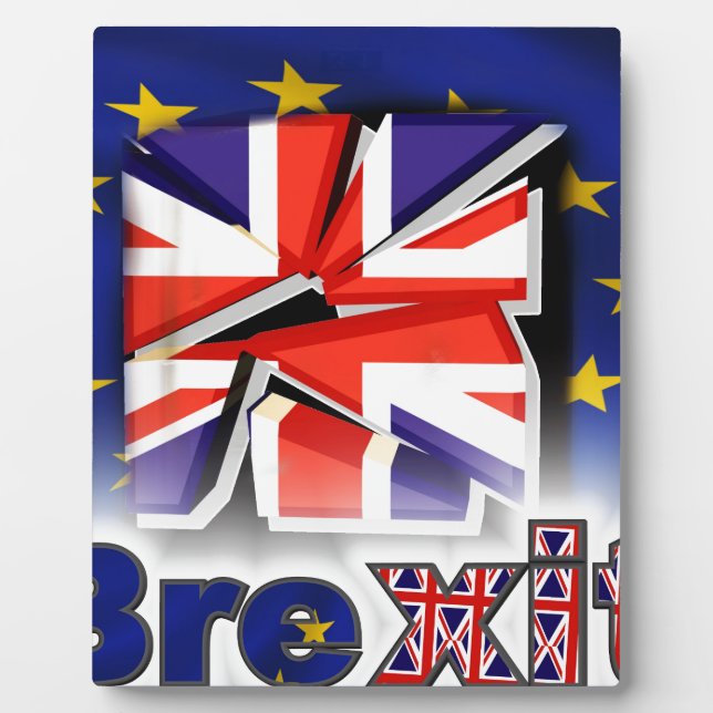 Plaque Photo brexit (Devant)