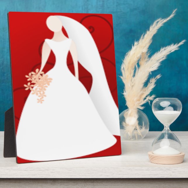 PLAQUE PHOTO BRIDE (Côté)