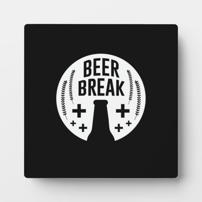 Plaque Photo Brise de bière (Devant)