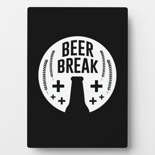 Plaque Photo Brise de bière (Devant)