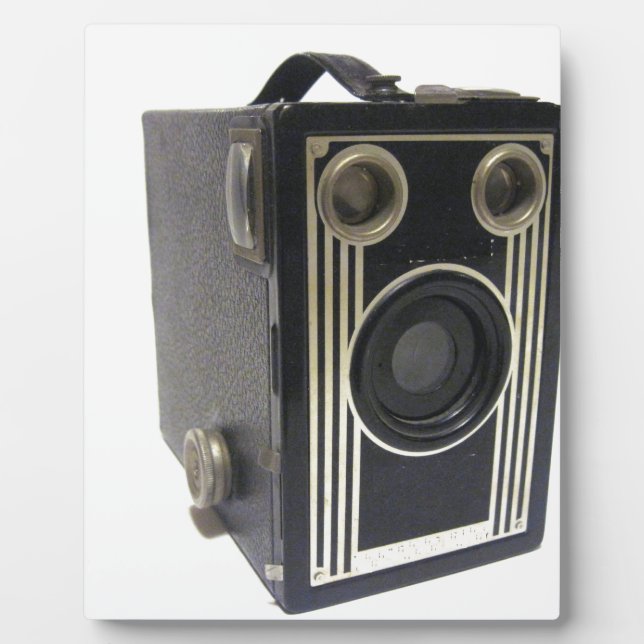 Plaque Photo Brownie Antique Caméra (Devant)