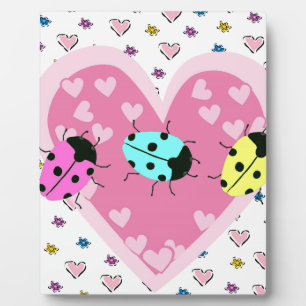 PLAQUE PHOTO BULLES DE VALENTINE