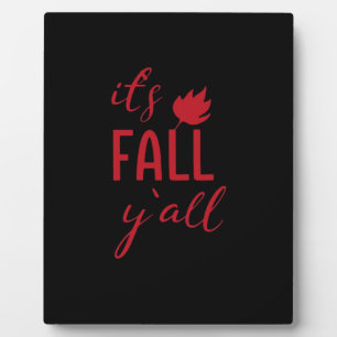 Plaque Photo C’est automne Y’all Automne Design Automne Saison