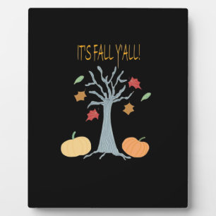 Plaque Photo C’est automne Y’all Essential Funny tendance