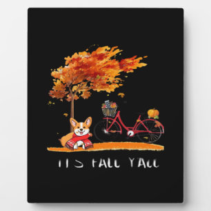 Plaque Photo C’est le costume automne Y’all Dachshund Automne