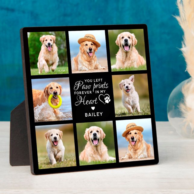 Plaque Photo Cadeau commémoratif pour animaux de compagnie pers (Créateur téléchargé)