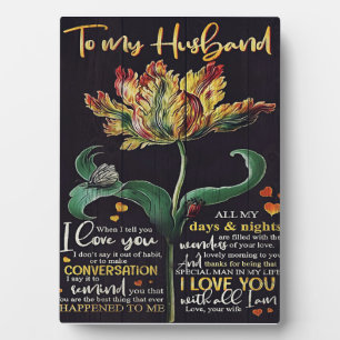 Plaque Photo Cadeau customisé pour mari   Meilleur cadeau pour