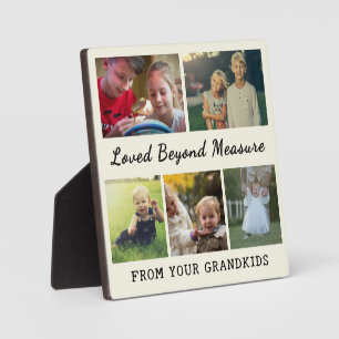 Plaque Photo Cadeau de la fête des grands-parents - Aimés au-de
