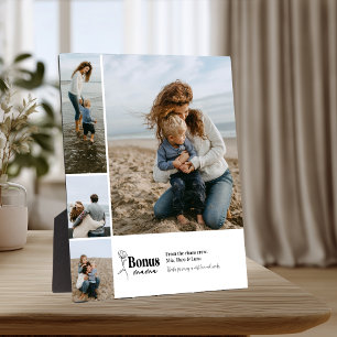 Plaque Photo Cadeau de Maman Supplémentaire avec Disposition de