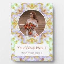 Cadeau de mariage Brown étoile personnalisée