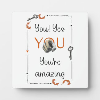 Plaque Photo Cadeau de rappel d'amour de soi pour quelqu'un de