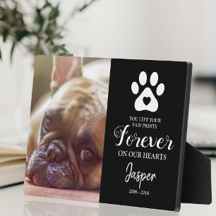 Plaque Photo Cadeau de souvenir Mémorial pour animaux