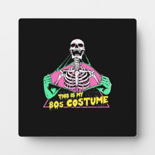 Plaque Photo Cadeau Halloween   80s Halloween Costume Retro