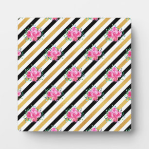 Plaque Photo Cadeau nouvelle maison arts floraux tropicaux