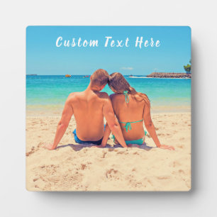 Plaque Photo Cadeau personnalisé avec vos photos et votre texte