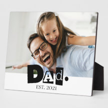 Cadeau personnalisé pour papa avec année de créati