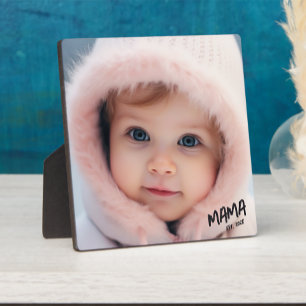 Plaque Photo Cadeau photo personnalisé Maman