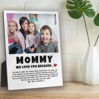 Cadeau photo personnalisé maman pour enfants
