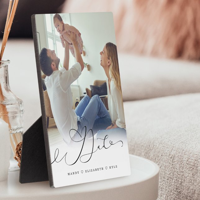 Plaque Photo Cadeau pour papa | Fête des pères Full Photo Papa  (Créateur téléchargé)