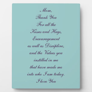 Plaque Photo Cadeau unique pour maman