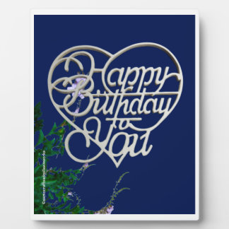 Plaque Photo Cadeaux d'anniversaire personnalisés Tablette