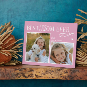 Plaque Photo Cadeaux de fête des mères modernes Meilleure maman